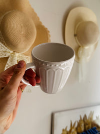 Tasse blanche 🤍