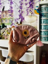 Pochette Tournesol 🌻🧵