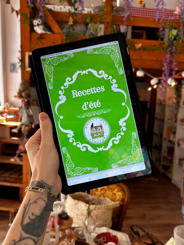 Ebook « Recette d’Été » 📖🫖