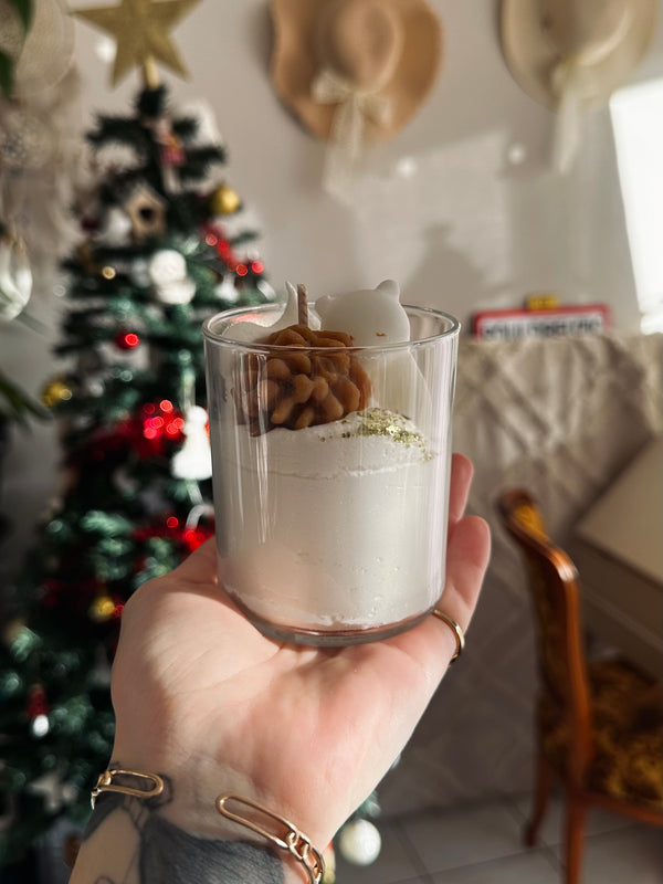 Bougie verrine Banquise 🐻‍❄️